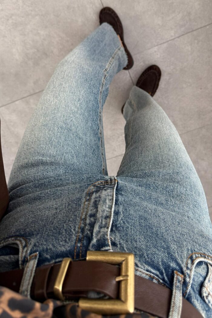 Cooll Kesik Paçalı Eskitme Jean - Görsel 3