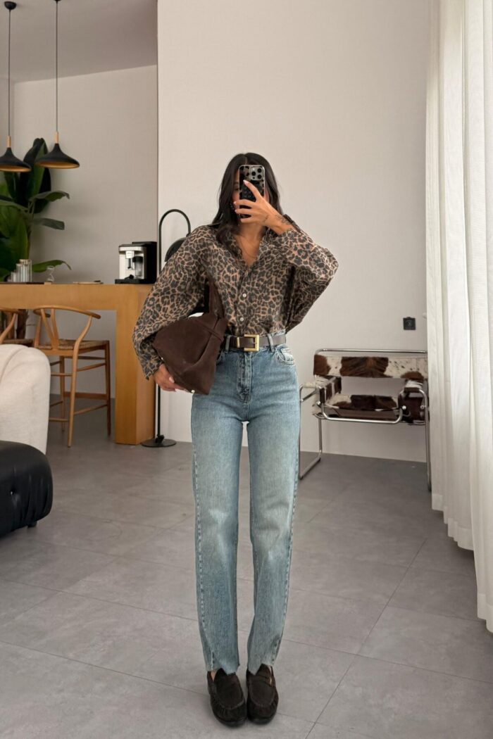 Cooll Kesik Paçalı Eskitme Jean - Görsel 1