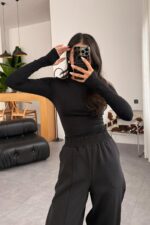 RM Parmak Geçmeli Body Siyah