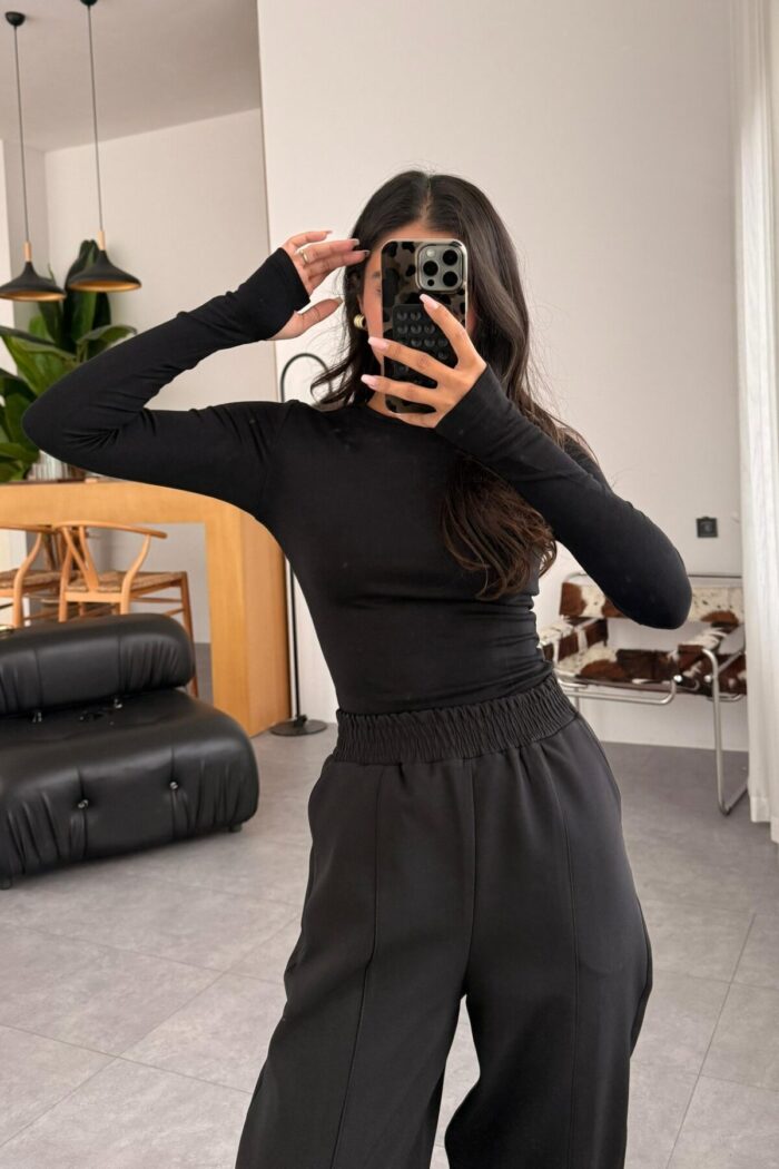 RM Parmak Geçmeli Body Siyah - Görsel 1