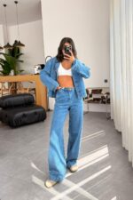 Womens Wide Leg Jean