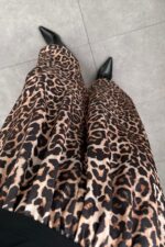 Miss Leopar Desenli Şalvar Pantolon - Görsel 3