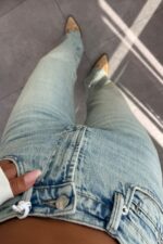 Lui Straight Yeşil Eskitme Jean - Görsel 3