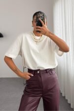 Mad Oversize Tişört Beyaz
