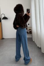 Cora Tasarım Wide Leg Jean - Görsel 4