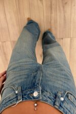 Kulina Wide Leg Eskitme Jean - Görsel 3