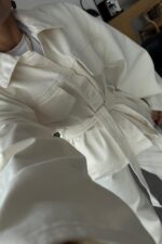Fuly Denim Gömlek Pantolon Takım Ekru - Görsel 3