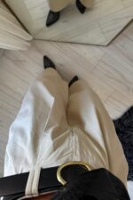 Kemerli Bolluk Pantolon Taş - Görsel 3