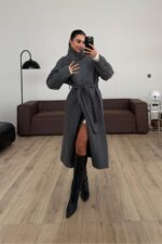 Balık Sırtı Kaban Antrasit