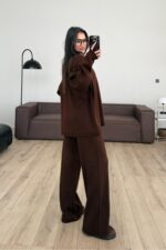 Dominar Triko Takım Kahverengi - Görsel 5