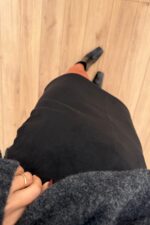 Ch Nubuk Etek Siyah - Görsel 3