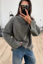 Melonj Dokulu Kazak Antrasit - Görsel 2