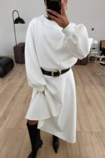 Balon Kol Scuba Etekli Takım Beyaz - Görsel 2