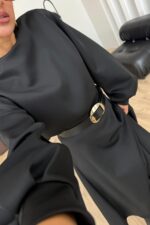 Balon Kol Scuba Etekli Takım Siyah - Görsel 3