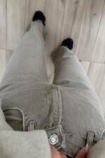 Util Kesik Paça Wide Leg Jean - Görsel 3