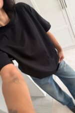 Mad Oversize Tişört Siyah - Görsel 2