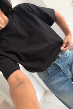 Mad Oversize Tişört Siyah