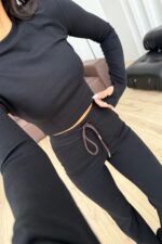 Bersh Tayt Takım Siyah - Görsel 3