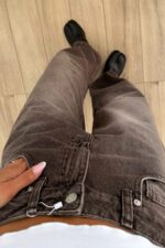 Anton Barrel Kahve Eskitme Jean - Görsel 3