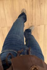 Toni Flare Lacivert Jean - Görsel 3