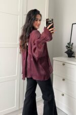 Transparan Tül Bluz Taş - Görsel 4