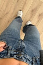 Fory Wide Leg Yıkamalı Jean - Görsel 2