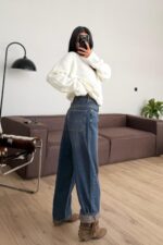 Yansıma Yıkamalı Ballon Jean - Görsel 3