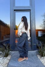 Barrel Dark Eskitme Jean - Görsel 5