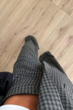 Pöti Kareli Ceket Pantolon Takım Gri - Görsel 3