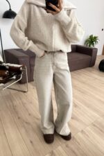 Boli Wide Leg Yıkamalı Jean - Görsel 2