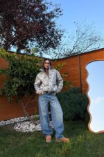 Moli Ballon Orta Mavi Jean