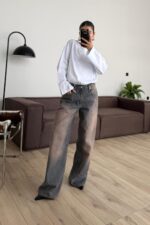 Boni Vintage Baggy Eskitme Jean