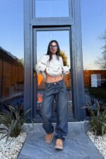 Barrel Dark Eskitme Jean - Görsel 2