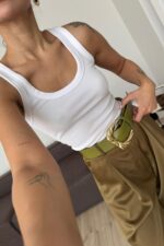 Miya Fitilli Atlet Beyaz - Görsel 2