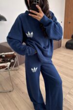 Tasarım Triko Takım Mavi - Görsel 3