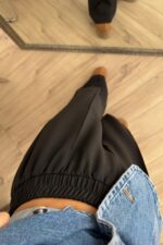 Premium Çımalı Pantolon Siyah - Görsel 3