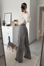 Love Leopar Desenli Jean - Görsel 4