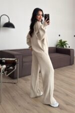 Balıkçı Yaka Triko Takım Taş - Görsel 4