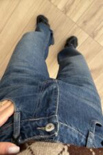 Dark Eskitme Wide Leg Jean - Görsel 3