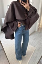 Ful Taşlı Wide Leg Mavi Jean - Görsel 2