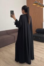 Rumi üç Parça Modal Kumaş Takım Siyah - Görsel 4