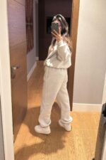 Ravel Fermuarlı Detay Eşofman Takım Karmelanj - Görsel 4