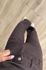 Bs Wide Leg Kahve Jean - Görsel 3