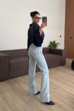 Rex Straight Buz Mavi Jean - Görsel 4