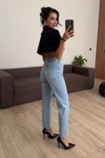 Ramsey Straight Açık Mavi Jean - Görsel 4