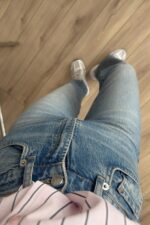 Merlin Straight Fit Mavi Eskitme Jean - Görsel 3