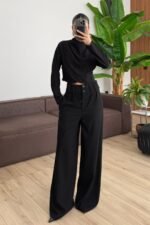 Omzu Drapeli Tasarım Takım Siyah