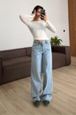 Colt Wide Leg Açık Mavi Jean