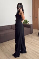 Gk Palazzo Pantolon Siyah - Görsel 4