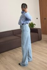 Layla Straight Açık Mavi Jean - Görsel 3